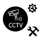 Montering av videoövervakningssats - DVR och 4 rum