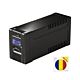 SilverCloud SafePC 650AVR UPS-paket, 360 W ström och självhäftande flagga ingår
