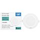 LED spotlight PNI D-Light CL2506 6W, infälld, rund, 120,5*28,4mm, 6400K, 230V strömförsörjning, 660 lm, vit