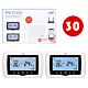 Box med 30 enheter Smart termostat PNI CT400 trådlös