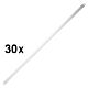 Paket 30 stycken Glas PNI D-Light T8 18W LED-rör