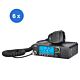 6-delade CB PNI Escort HP 40 Multistandard Radio Station Box, 4W, AM, FM, 12-24V, ASQ, RF Gain