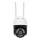PNI IP845 trådlös videoövervakningskamera, Black Light, WiFi, PTZ, 4 MP micro SD-kortplats, fristående, ICSee-app