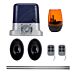 PNI AP800D gate automation kit innehåller 4m motorställ, fotoceller, fjärrkontroll, lampa, 230V framkallar 1100 N och 8