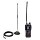 PNI Escort HP 102 Multi Standard Portabel CB-radiostationspaket, 4W, 12V-24V, AM-FM med PNI Extra 40 CB-antenn med magneter