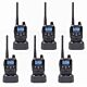 Kit med 6 bärbara radiostationer PNI PMR R45 PRO 446MHz, 0,5W, 99 programmerbara kanaler, 16 PMR och 38 CTCSS och 104 DCS-toner,