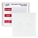 Dubbel omkopplare med PNI SH202 touch