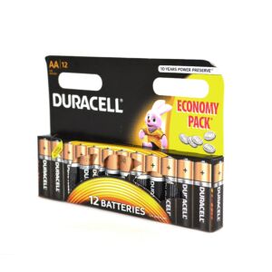 Duracell AA eller R6 alkaliskt batterikod 81267246 12bc blister