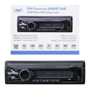 DAB Radio MP3-spelare auto PNI Clementine 8480BT