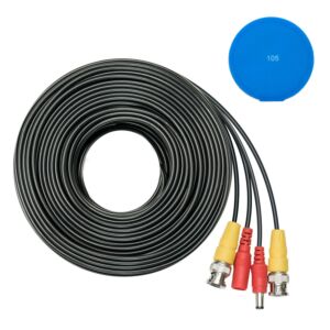 Videokabel och PNI CCTV 40M strömförsörjning