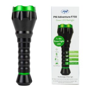 PNI Adventure F750 Grön ficklampa