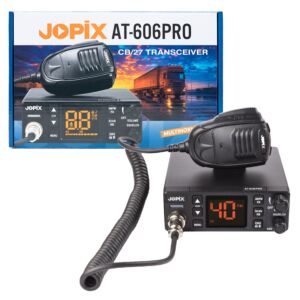 Statie radio CB JOPIX AT-606PRO ASQ, AM/FM, 4W, 12V-24V, PA, VOX, Noise Blanker