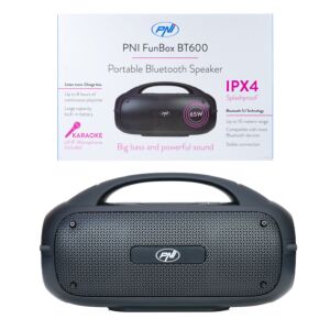 PNI FunBox BT600 bärbar högtalare, med Bluetooth