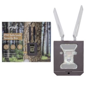 PNI Safe Lock säkerhetsfodral i metall för PNI Hunting 400C PRO och PNI Hunting 480C PRO jaktkameror