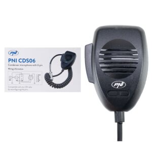 PNI CDS06-kondensatormikrofon med 6 stift