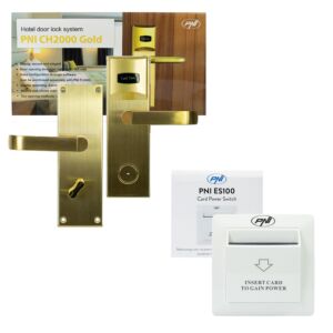Yala PNI CH2000R Gold Hotel Access Control Package och PNI ES100 Card Switch