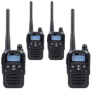 Set med 4 PNI DMR bärbara radiostationer