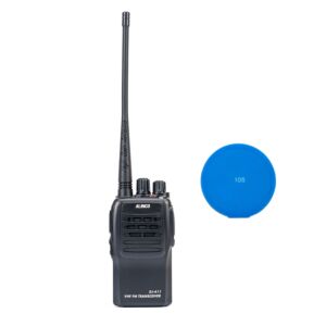 PNI Alinco DJ-A-11-E Portabel VHF-radiostationssats, 136-174 MHz, VOX, Squelch, Compander, 1500mAh batteri, CTCSS/DCS