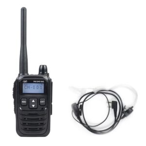 Paket Bärbar radiostation PNI DMR R45 digital och analog, 446 MHz + Headset med mikrofon PNI HS84