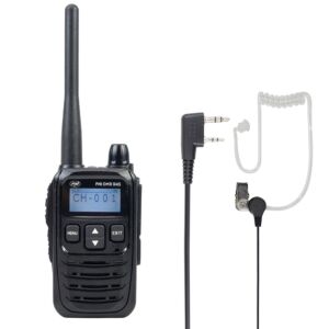 Paket Bärbar radiostation PNI DMR R45 digital och analog, 446 MHz + Headset med mikrofon PNI HS84