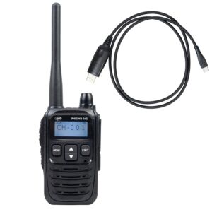 PNI DMR R45 bärbar radiostation och programmeringskabel