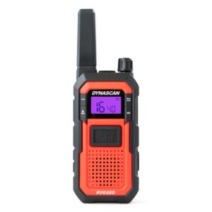 Dynascan RUGGED PMR portabel radiostation 446MHz, 0,5W, 16CH, IP67