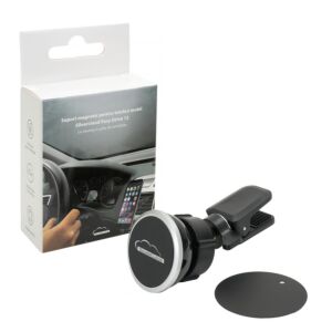 Magnethållare för mobiltelefon Silvercloud Easy Drive 12 i ventilationsgaller