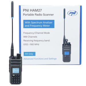 PNI HAM27 bärbar radioskanner