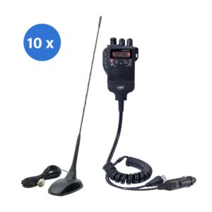 CB-radiostationssats PNI Escort HP 62 och PNI Extra 48 antenn