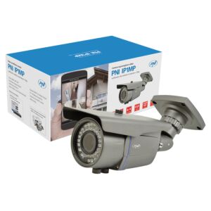 PNI IP1MP 720p videoövervakningskamera med 2,8 - 12 mm varifokal IP utanför