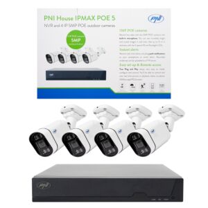 POE PNI House IPMAX POE 5 videoövervakningskit