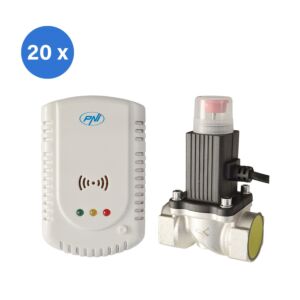 PNI GD-01 gassensorkit och PNI V-02 magnetventil