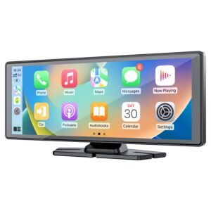 Bilmonitor - PNI L1026 10,26 tum, trådlös Carplay, navigering, musik, handsfree, bluetooth, FM-sändare