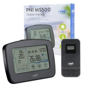 PNI MS500 väderstation med extern sensor