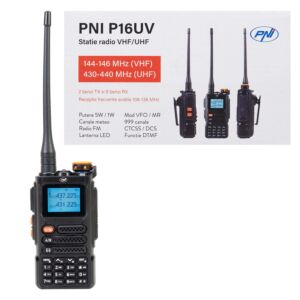 Bärbar VHF/UHF-radiostation