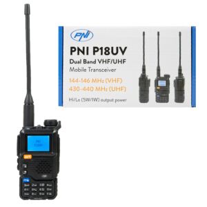 Bärbar VHF/UHF-radiostation