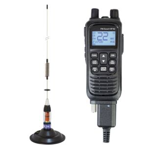 Kit Bärbar CB-radiostation och PNI-antenn