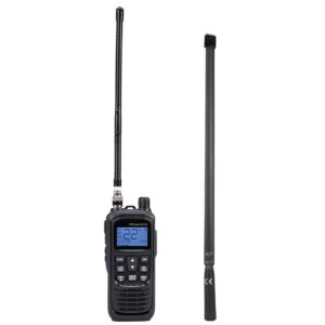 Bärbar CB-radiostationspaket PNI Escort HP 92 multistandard 4W, 12-24V AM-FM med CB-antenn PNI Flex 47