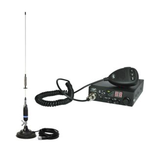 CB PNI ESCORT HP 8024 ASQ Radio Station + CB PNI S75 Antenn med magnet