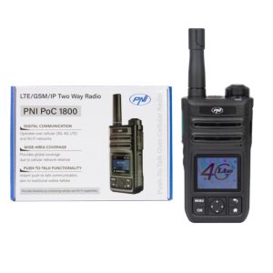Bärbar radiostation PNI PoC 1800, GSM 4G LTE, Wi-Fi