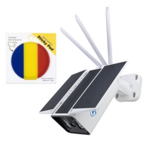 PNI SafeHome PT950LR 1080P 2MP videoövervakningskamerapaket och Sticky Pad-flagga som present