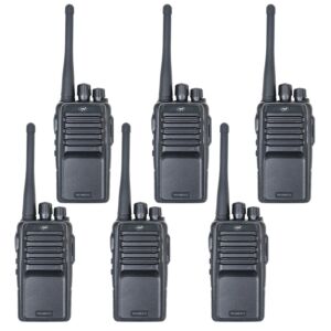 Kit med 6 bärbara radiostationer PNI PMR