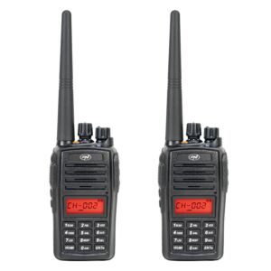 Set med 2 PNI PMR bärbara radiostationer