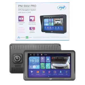 GPS-navigeringssystem med inbyggd DVR PNI S932 PRO 7 tums skärm