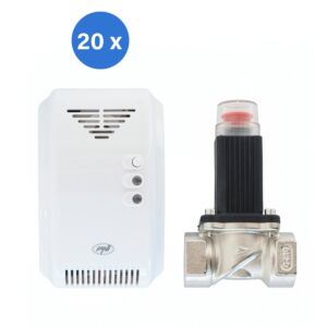 PNI Safe House 200 gassensor och magnetventilsats