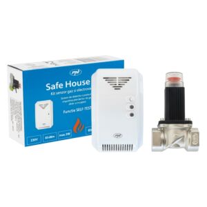 PNI Safe House 200 3/4 tums gassensor och magnetventilsats