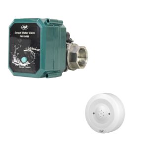 Anti Flood Kit Smart vattenventil PNI SV180 Wi-Fi-anslutning + Smart översvämningsdetektor PNI Safe H
