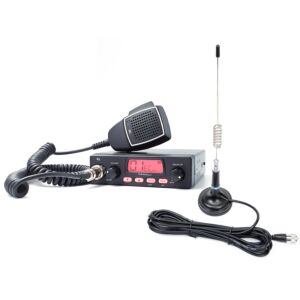 CB TTi TCB-550 EVO radiostationskit + PNI ML29 CB-antenn, längd 34 cm