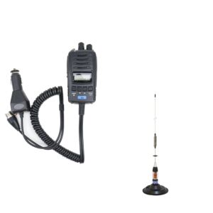 CB-radiostationspaket TTi TCB-H100 och CB-antenn PNI ML70 med magnet