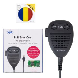 PNI Echo One mikrofonpaket för PNI HP 6500 och PNI HP 7120 med echo-modul med självhäftande flagga